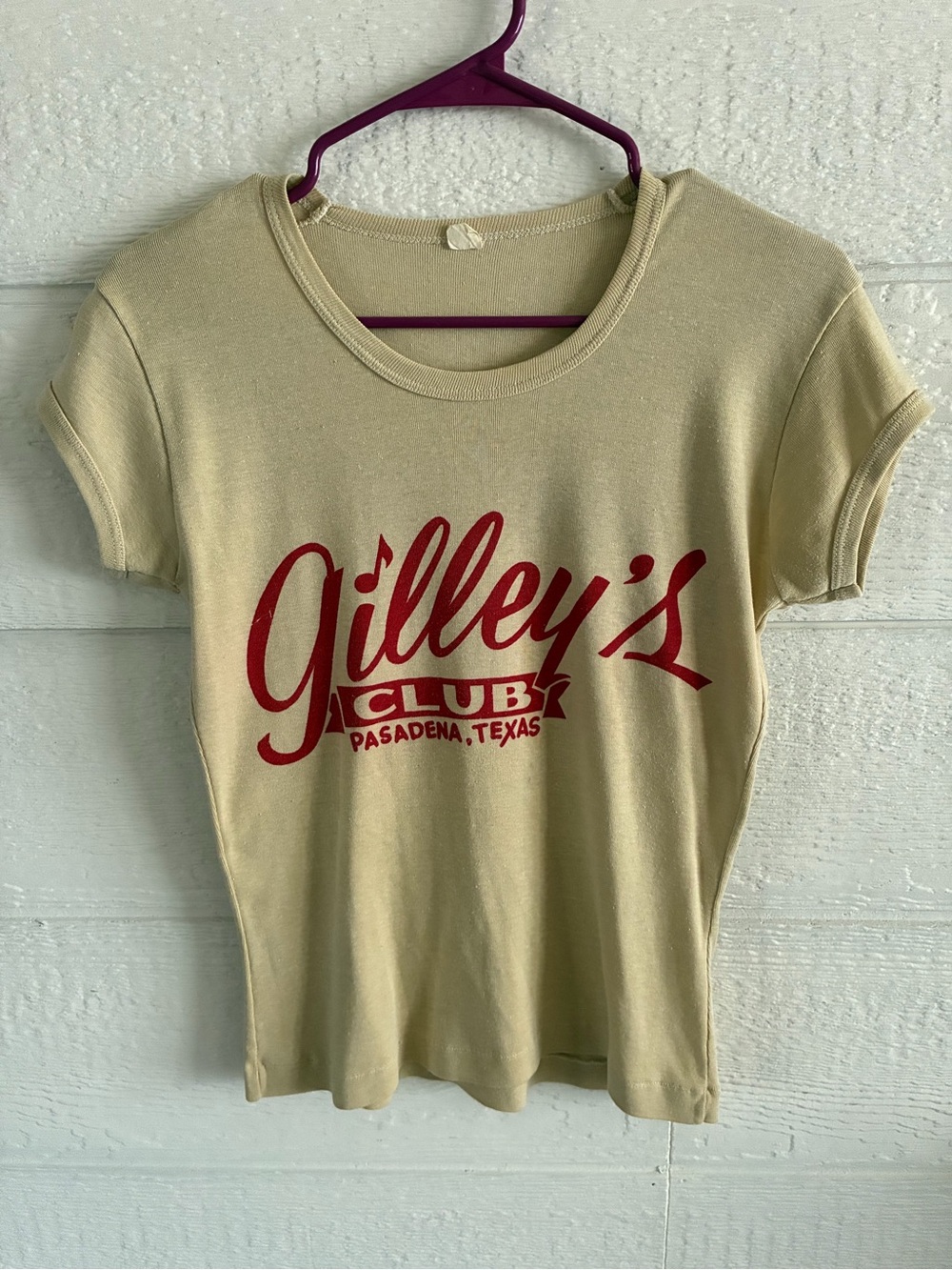Club Graphic Short Sleeve Tee in Beige - Women's Top
